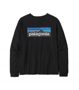 Тениска Patagonia Long-Sleeved P-6 Logo Responsibili-Tee W's