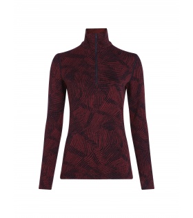 Блуза Icebreaker Merino 260 Vertex LS Half Zip Thermal Top Frozen Forms W's Winter 2025