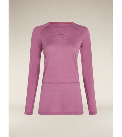 Icebreaker W's 125 ZoneKnit LS Crewe Winter 2025