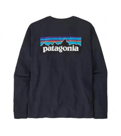 Bluse Patagonia Long-Sleeved P-6 Logo Responsibili-Tee M's