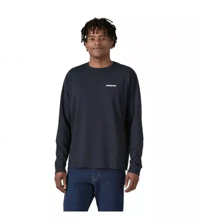 Bluse Patagonia Long-Sleeved P-6 Logo Responsibili-Tee M's