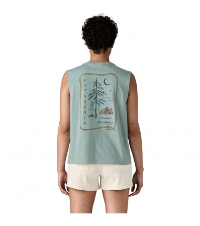 Patagonia Clean Climb Roots Boxy Organic Tank Top W's Summer 2025