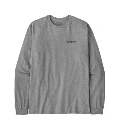 Bluse Patagonia Long-Sleeved P-6 Logo Responsibili-Tee M's
