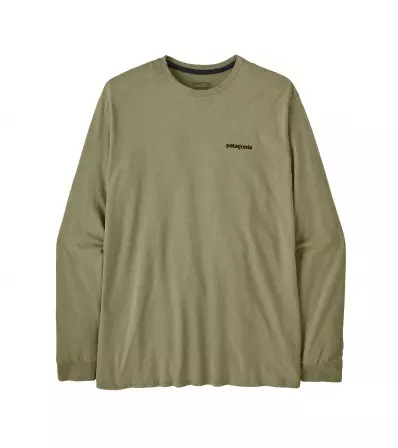 Bluse Patagonia Long-Sleeved P-6 Logo Responsibili-Tee M's