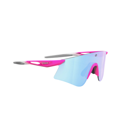 Rudy Project Sunglasses Astral Pink Fluo Faded White Matte - Multilaser Ice