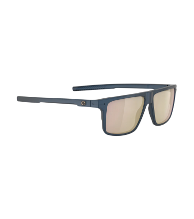 Rudy Project Sunglasses Stellar Metal Night Matte- Multilaser Rose Gold
