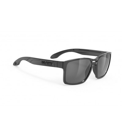 Rudy Project Sunglasses Spinair 57 Black Gloss - Smoke Black