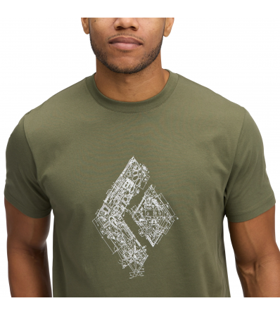 Black Diamond Engineered Diamond SS Tee M's