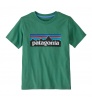 Patagonia Kid's P-6 Logo T-Shirt Summer 2025