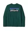 Bluse Patagonia Long-Sleeved P-6 Logo Responsibili-Tee M's